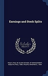 Earnings and Stock Splits (Hardcover)