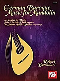 German Baroque Music for Mandolin (Paperback)
