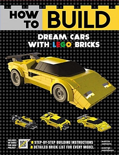 How to Build Dream Cars with Lego Bricks (Paperback)