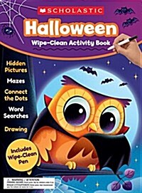 Halloween Wipe-Clean Activity Book (Paperback)