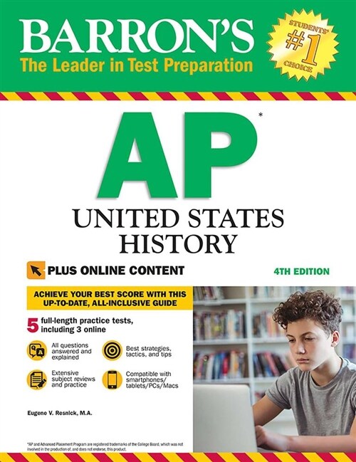 AP United States History: With Online Tests (Paperback, 4)