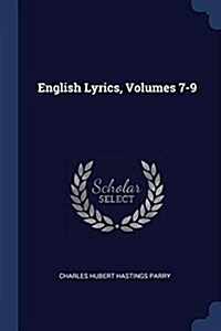 English Lyrics, Volumes 7-9 (Paperback)