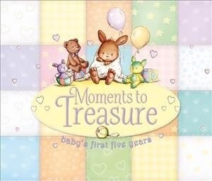 Moments to Treasure Baby Album and Milestone Cards : Memories and Milestones (Hardcover)