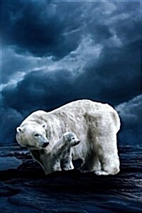Polar Bears Notebook: 150 Lined Pages, Softcover, 6 X 9 (Paperback)
