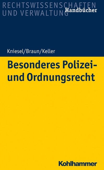 Besonderes Polizei- Und Ordnungsrecht (Paperback)