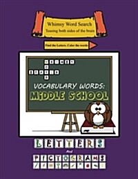 Whimsy Word Search Vocabulary Words: Middle School (Paperback)