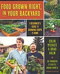 Food Grown Right, in Your Own Backyard: A Beginners Guide to Growing Crops at Home (Paperback)