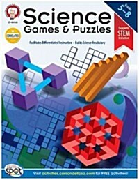 Science Games and Puzzles, Grades 5 - 8 (Paperback)