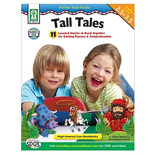 Partner Read-Alouds: Tall Tales: Reading Levels 2.5-3.5 (Paperback)