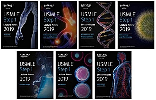 USMLE Step 1 Lecture Notes 2019: 7-Book Set (Paperback)