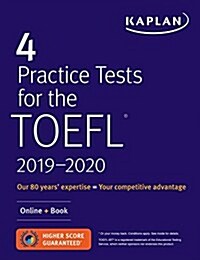 4 Practice Tests for the TOEFL 2019-2020: Listening Tracks Online + Mobile (Paperback)