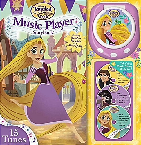 [중고] Disney Tangled the Series: Brave the Braid Music Player Storybook (Hardcover)