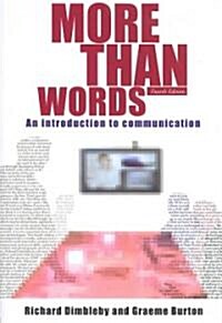 More Than Words : An Introduction to Communication (Paperback, 4 ed)