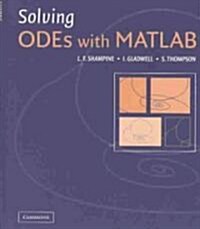 Solving Odes with MATLAB (Hardcover)