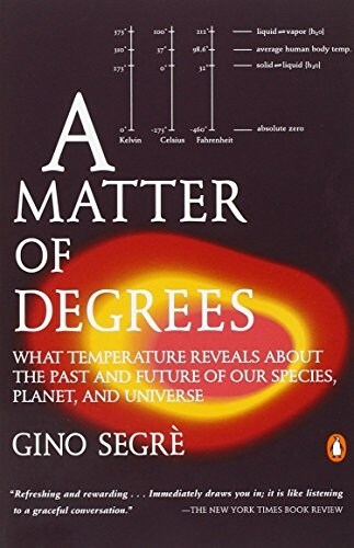 A Matter of Degrees: What Temperature Reveals about the Past and Future of Our Species, Planet, and Universe (Paperback)