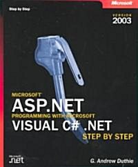 Microsoft Asp.Net Programming With Microsoft Visual C# .Net (Paperback)