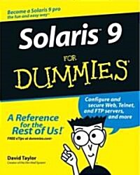 Solaris 9 for Dummies (Paperback)