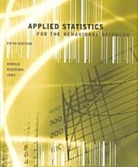 [중고] Applied Statistics for the Behavioral Sciences (Hardcover, 5)
