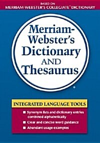 [중고] Merriam-Webster‘s Dictionary and Thesaurus (Paperback)
