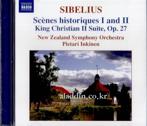 [수입] 시벨리우스 : Scene Historique 모음곡 & 크리스티안 2세 모음곡