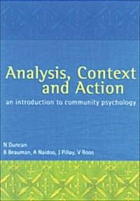 Analysis, Context and Action (Paperback)