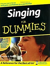[중고] Singing for Dummies (Paperback, CD-ROM)
