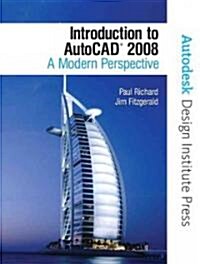 Introduction to Autocad 2008 (Paperback, CD-ROM, 1st)