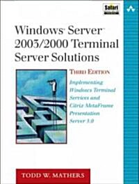 Windows Server 2003/2000 Terminal Server Solutions (Paperback, 3rd)