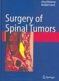 [중고] Surgery of Spinal Tumors (Hardcover)