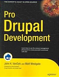 Pro Drupal Development (Paperback)
