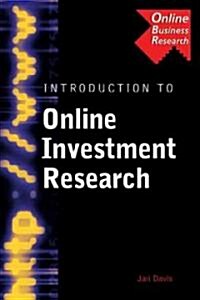 Introduction to Online Investment Research (Hardcover)