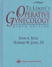 Te Linde's operative gynecology 9th ed.