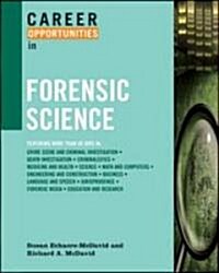 Career Opportunities in Forensic Science (Paperback)