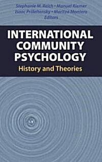 International Community Psychology: History and Theories (Hardcover)