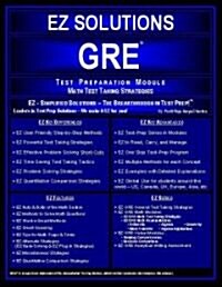 Ez Solutions GRE Test Preparation Module Math Test Taking Strategies (Paperback)