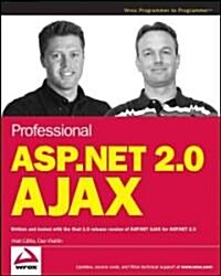 [중고] Professional ASP.NET 2.0 AJAX (Paperback)