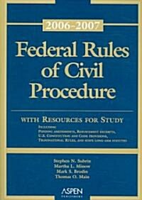 Federal Rules of Civil Procedure 2006-2007 (Paperback)