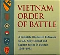 Vietnam Order of Battle: A Complete Illustrated Reference to U.S. Army Combat and Support Forces in Vietnam 1961-1973 (Paperback)
