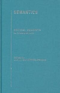 Semantics : Critical Concepts in Linguistics (Multiple-component retail product)