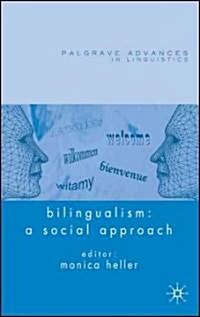 [중고] Bilingualism: A Social Approach (Paperback)