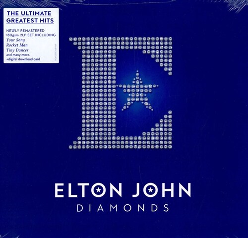 [수입] Elton John - Diamonds : The Ultimate Greatest Hits [180g 2LP]