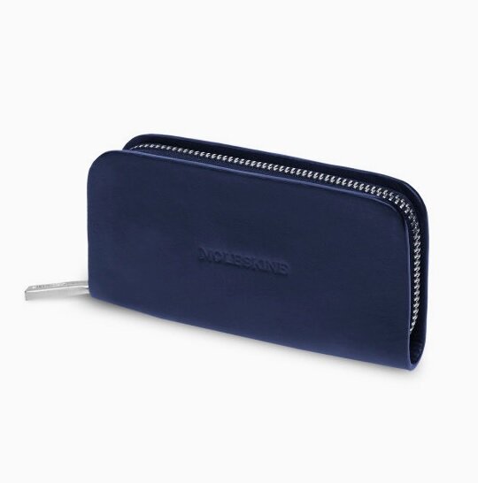 Moleskine Leather Key Case, Classic, Sapphire Blue (Other)