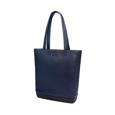 Moleskine Leather Tote, Classic, Sapphire Blue (Other)