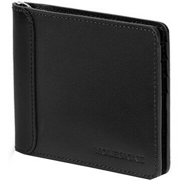 Moleskine Leather Clip Wallet, Classic, Black (Other)