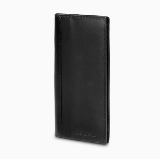 Moleskine Leather Slimfold Wallet, Classic, Black (Other)