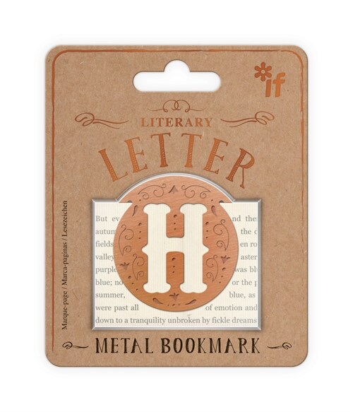 Literary Letters Bookmarks - Letters H (Other)