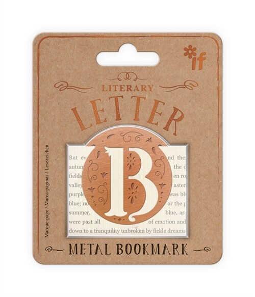 Literary Letters Bookmarks - Letters B (Other)
