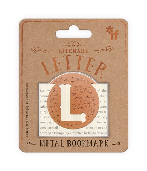 Literary Letters Bookmarks - Letters L (Other)