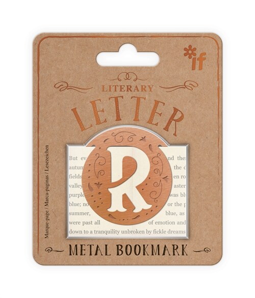 Literary Letters Bookmarks - Letters R (Other)