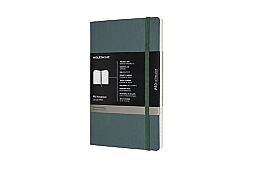 Moleskine Professional Notebook, Large, Forest Green, Soft Cover (5 X 8.25) (Other)